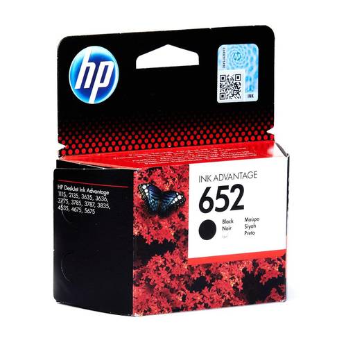 حبر طابعة إتش بي 652 أسود