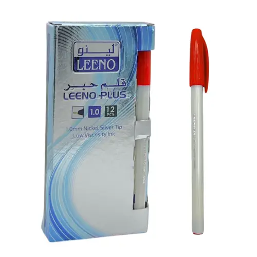 LEENO قلم أحمر جاف 1.0 ملم LE-0223-18