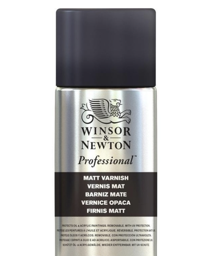 Winsor&newton  high matt varnish spray بخاخ ورنيش مطفي