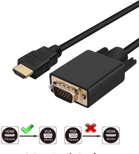 SGL كيبل HDMI إلى VGA عالي الجودة