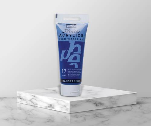 pebeo Acrylics Fine 017 100ml لون ازرق