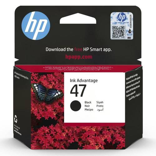HP حبر طابعة أسود 47