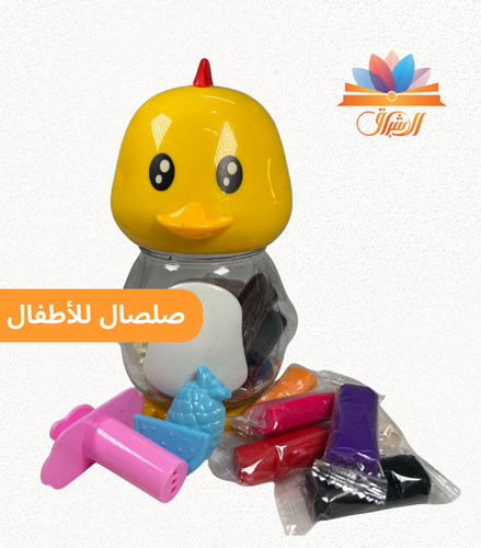 صلصال ملون للأطفال - 12 قطعة