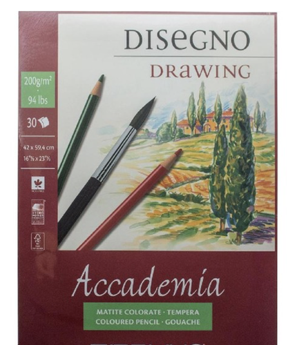 Fabriano disegno accademia 42*59.4cm-a2-30sh-200gsm