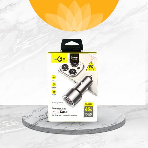 رأس شاحن جوال للسيارة USB AND TYP-C 