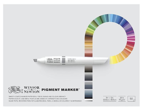 Winsor&newton pigment marker pad a4-50sh-75gsm