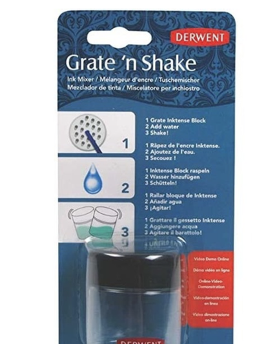 Derwent grate'n shake مبشرة باستيل وفحم وخلط اقلام رصاص