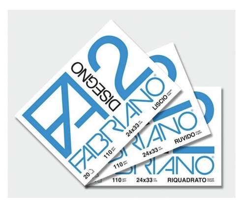 Fabriano disegno paper 24*33-20sh-110gsm