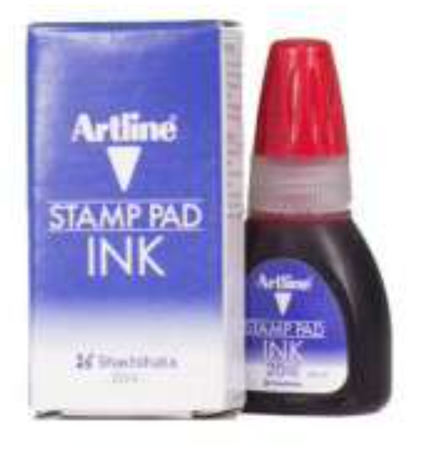 اسطمبة احمر كبير (3-ARTLINE STAMP PAD RED ( NO.1 EHJ