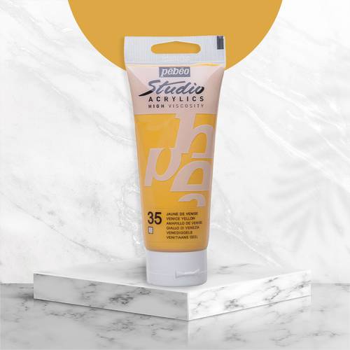 pebeo Acrylics Fine 035 100ml لون بيج