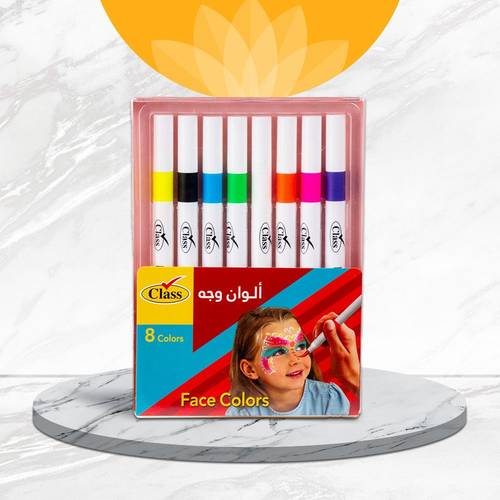  ألوان وجه كلاس 138016 8pc