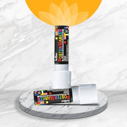 Artline EPP-30BL أرت لاين قلم بوية 30 ملم أبيض