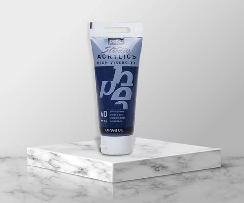 pebeo Acrylics Fine 040 100ml لون رمادي جريجيو