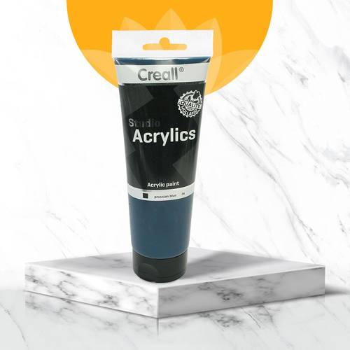 Creall studio acrylic لون أكريليك أزرق 34 - 250m