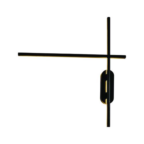 ابليك ليد تيوب مودرن اسود+كوبر 60*60 GH- 3638 - 18W - LED