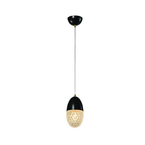 علاقي مودرن اسود اصفر 6 واط  GH 2955 - 1 B BK