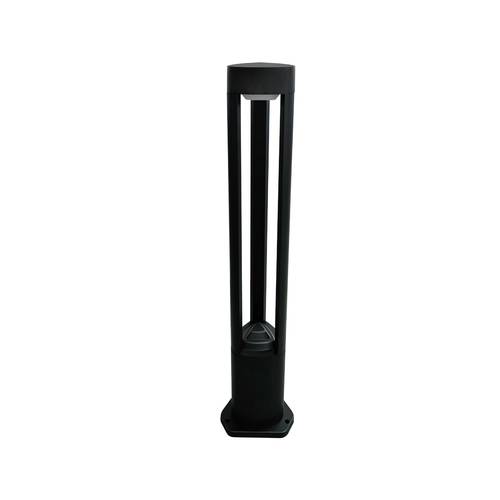 عامود حدائق اسود اصفر  هاينزو 9 واط  GH -2914 - 12 - H - 600 mm- LED