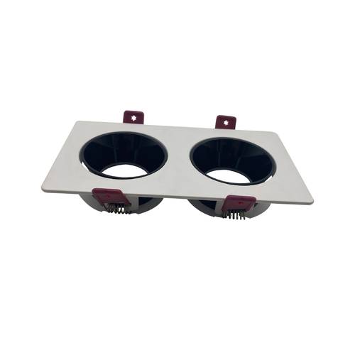 اطار هاينزو المنيوم  مجوز ابيض اسود  GH1021-2 SQ
