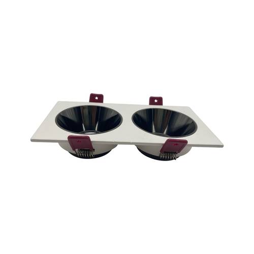 اطار هاينزو المنيوم  مجوز ابيض UV اسود  GH 6011-2 SQ