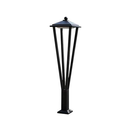 عامود حدائق اسود اصفر  هاينزو  GH -2924 - 12W  - 600 mm-COB- LED