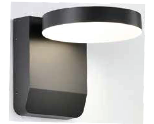 خارجي جدار متحرك هاينزو اسود GH 023 LED 20 W