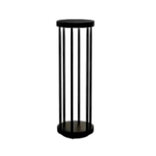 عامود حدائق اسود اصفر هاينزو  GH - M 3401 - 600 mm 9W  LED
