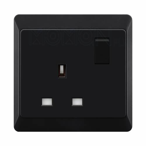 Moman 13 Amp Plug with White Switch