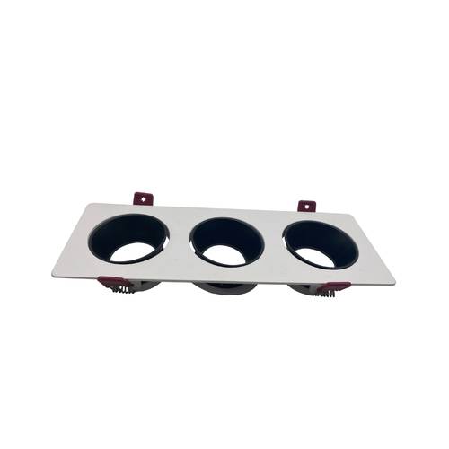 اطار هاينزو المنيوم ثلاثي ابيض اسود  GH 1021-3 SQ