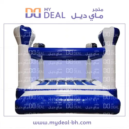نطيطة هوائية مع درج وشبك طول 5 متر × عرض 4 متر