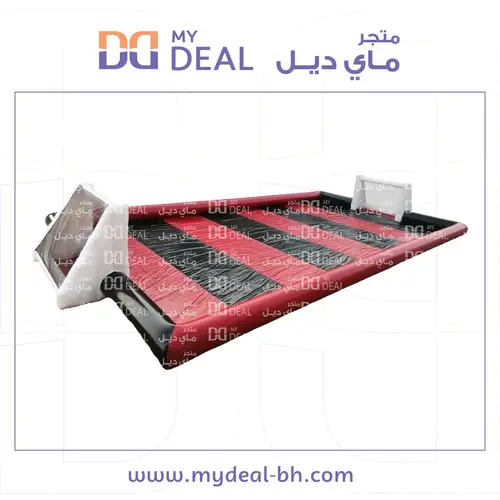 ملعب صابوني ضخم 24 *12  متر لون أسود وأحمر 