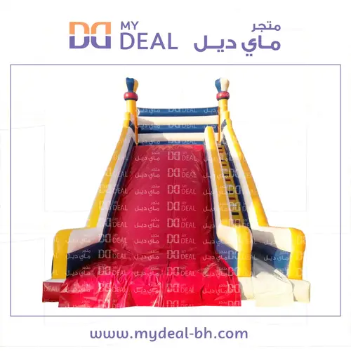 زحليقة هوائية عملاقة مع سلم 9*6*9متر