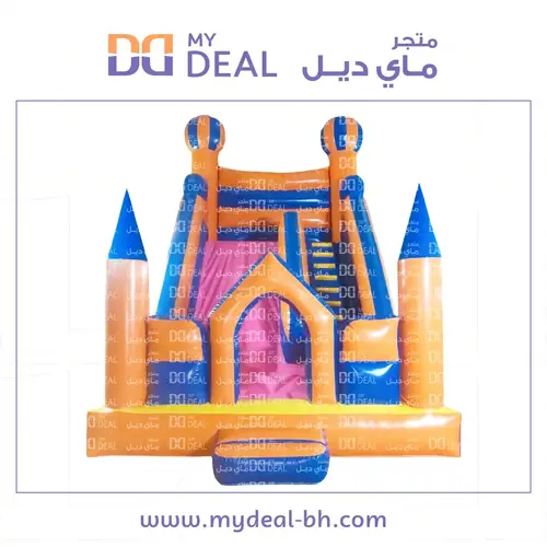 زحليقة مع جدار و بوابة 6.70 * 4.50* 6 متر