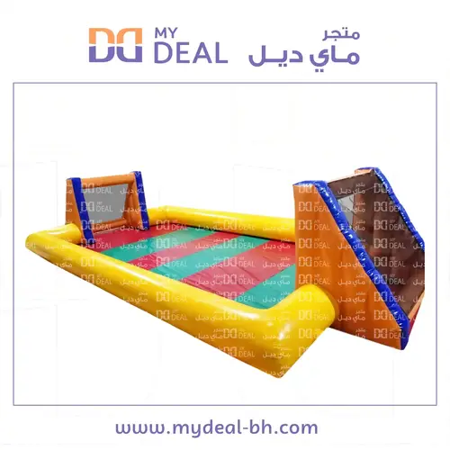 ملعب صابوني مع أقوال الطول ١٠ متر العرض ٥ متر 