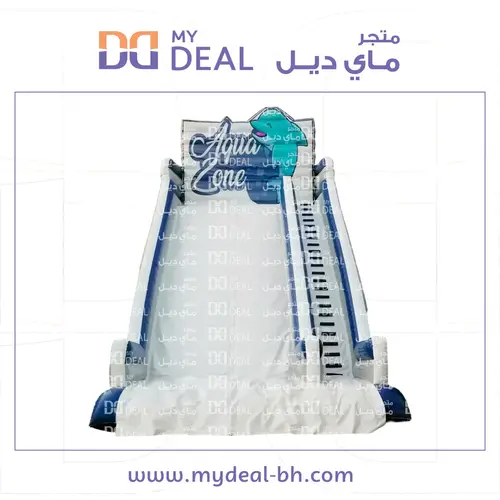 زحليقة هوائية كبيرة مع سلم 10 * 6 * 11 متر
