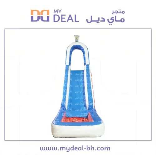 زحليقة مينيونز مع سلم وحوض ودرج الطول ٧.٩٠ متر العرض ٢.١٠ متر الارتفاع ٧ متر 