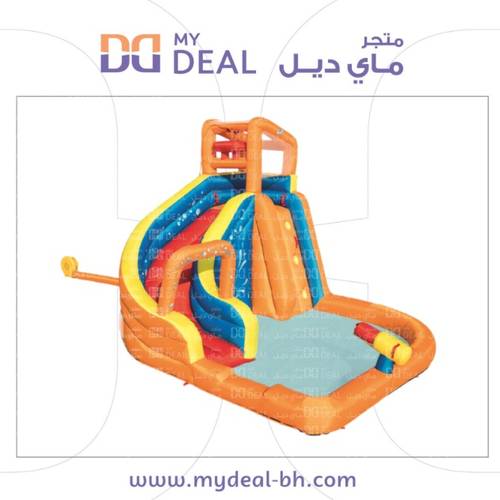 زحليقة مائية مع حوض المرح 3.6×3.2×2.7متر تكفي 8 أطفال