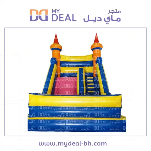 زحليقة مع جدار و بوابة 5.50* 4.50 *5 متر