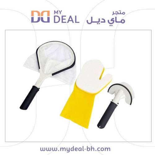 طقم أدوات تنظيف جاكوزي ومسابح