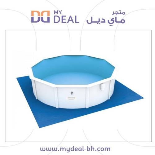 قماش فرشة أرضية ازرق حماية مسبح دائري 4.88×4.88متر