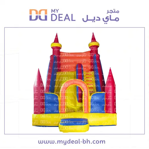 زحليقة مع جدار وبوابة ودرج 6.20* 4 *5 متر