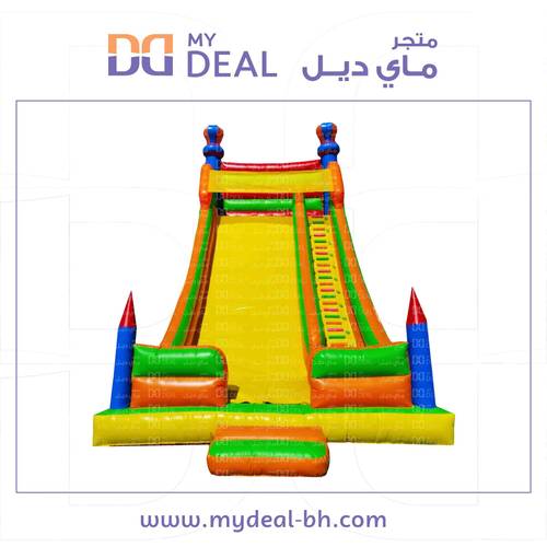 زحليقة مع نطيطة ودرج وبوابة وجدار وسلم 11.70 *5.25 *10 متر