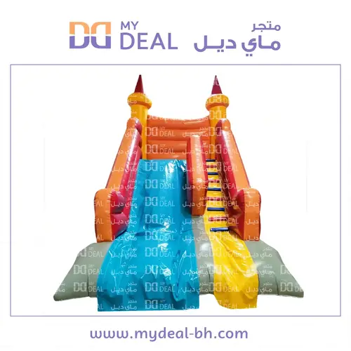 زحليقة هوائية بسلم ومساكات يد 6* 4* 5 متر 