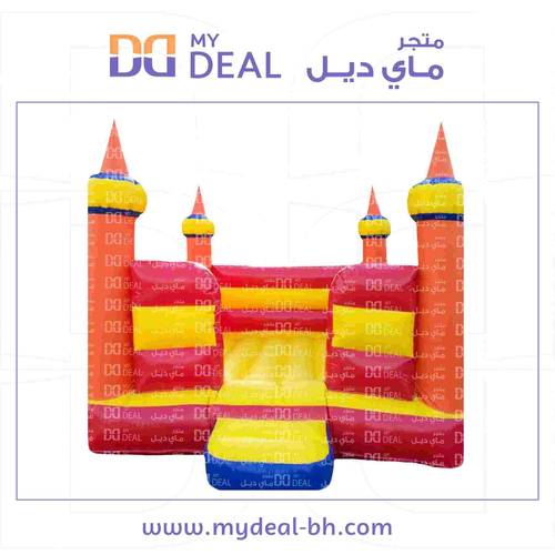 نطيطة هوائية مع درج وبوابة 4*4 متر