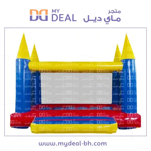 نطيطة هوائية مع درج وشبك 4*3 متر