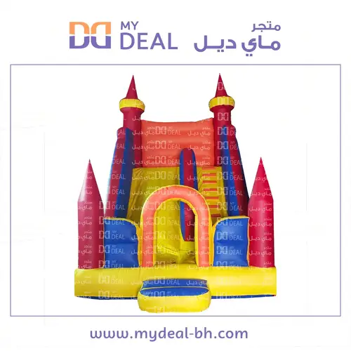 زحليقة مع جدار وبوابة 6.70*4.50*6 متر