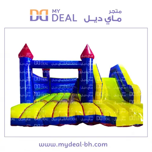 نطيطة مع زحليقة جانبية 5*5 متر