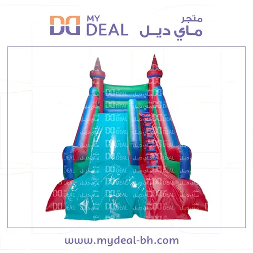 زحليقه هوائية نفخ مع مثبتات سلم 6 * 4 * 6 متر