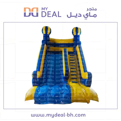 زحليقة هوائية بسلم ومساكات يد 6* 4* 6 متر