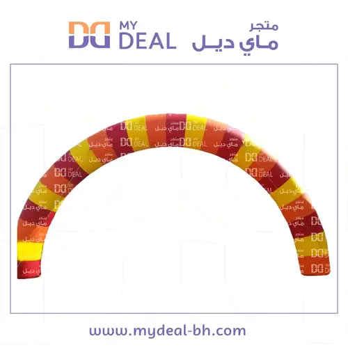 بوابة هوائية دعائية العرض ١٠ م الارتفاع ٥ م  