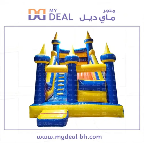 زحليقه وسلم وجدار وبوابة ونطيطة 6.20*4*5 متر